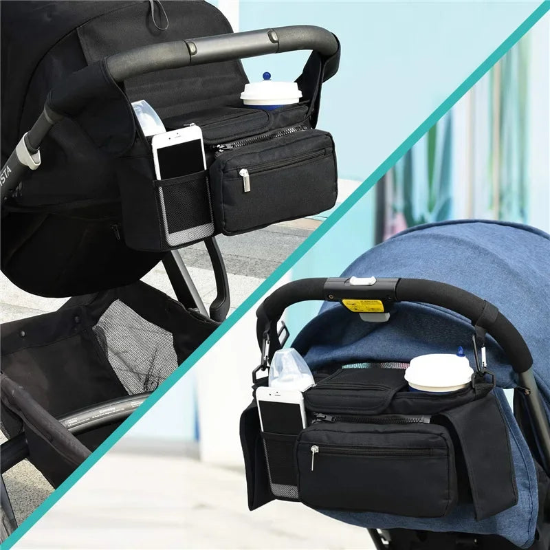 Baby Stroller Manager With Non-Slip Strap Baby Stroller Manager With Non-Slip Strap
